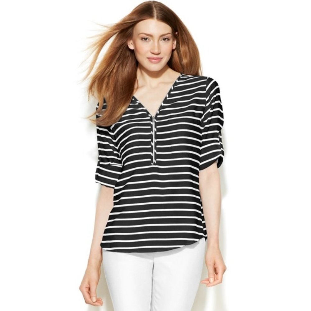Calvin Klein Striped Blouse